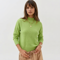 Loose Knitted Long Sleeve Pullover Sweater