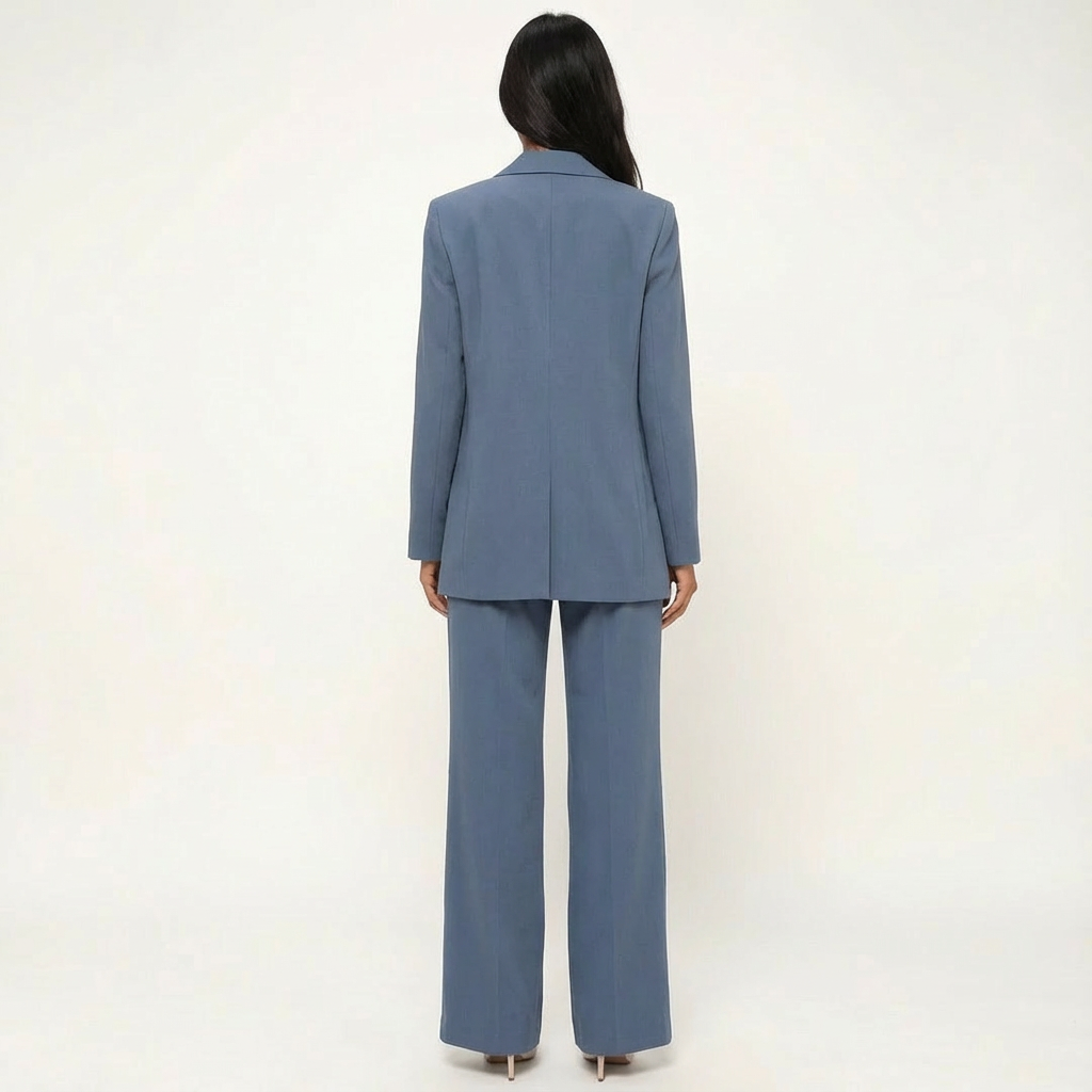 Suit Jacket Blazer Two Piece Set