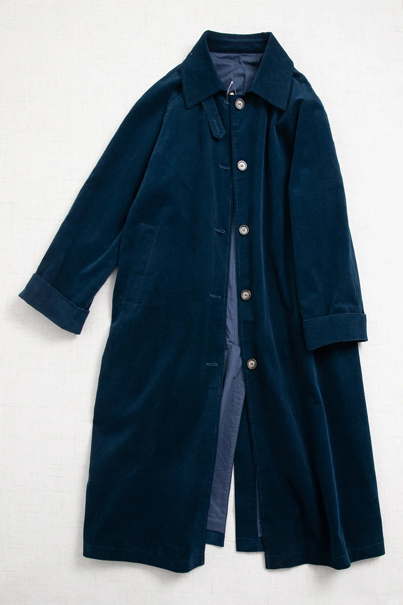 Casual Loose oversized Corduroy Trench Coats