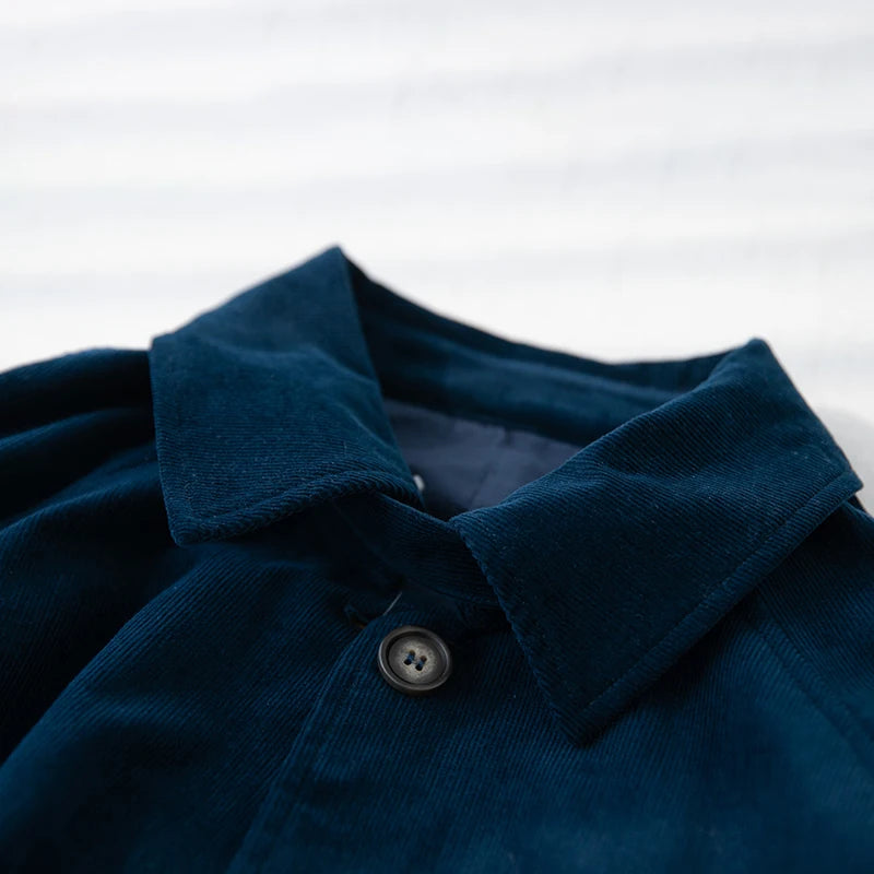 Casual Loose oversized Corduroy Trench Coats