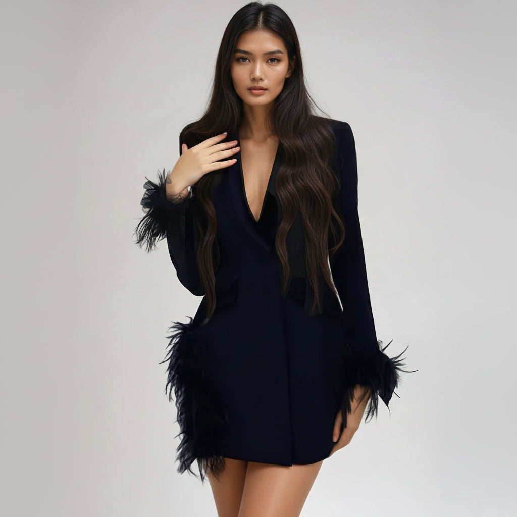 Nordwool Noir Femme Jurk