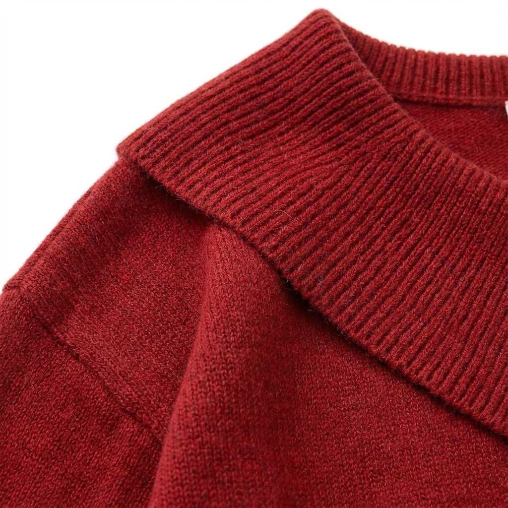 Nordwool Zachte Gebreide Trui met Kraag
