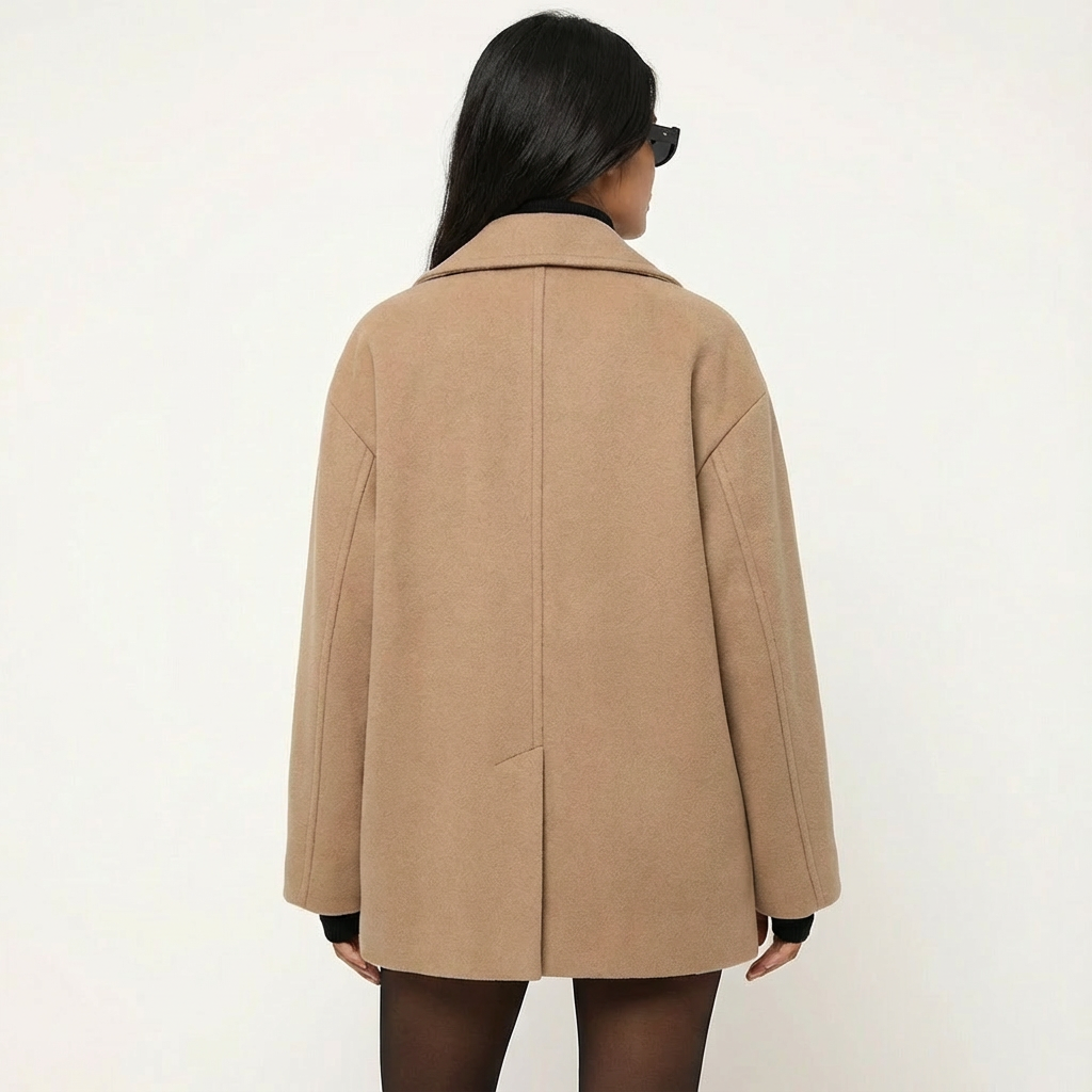 Oversize Long Trench Coat Autumn